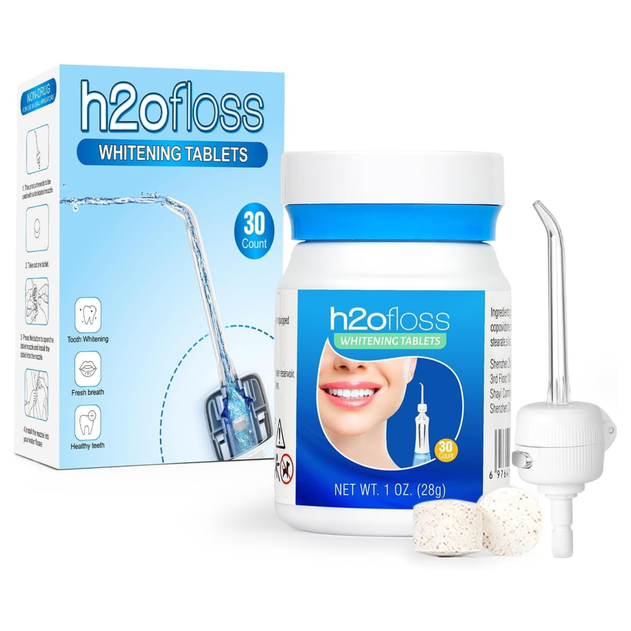 Oral Irrigator Whitening Tablets